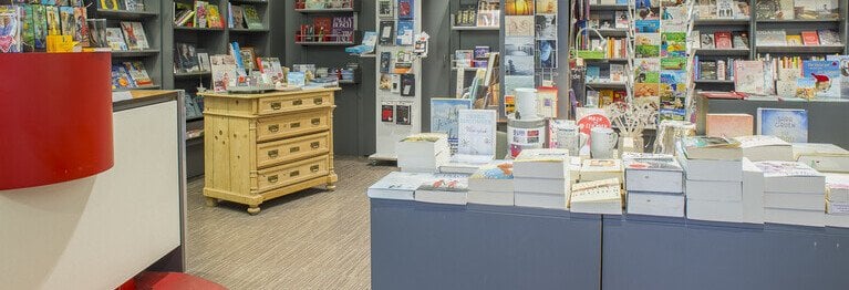 Bücherglück Das Glück auf Erden liegt in der Buchhandlung!