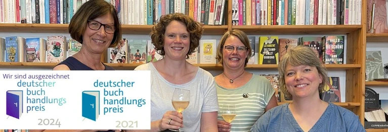 Wir freuen uns über den deutschen Buchhandlungspreis 2021 & 2024!