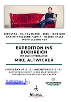 Expedition ins Buchreich mit Mike Altwicker
