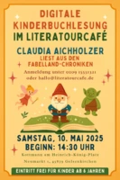 Digitale Kinderbuchlesung mit Claudia Aiccholzer