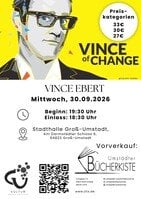 "Vince of Change" von und mit Vince Ebert