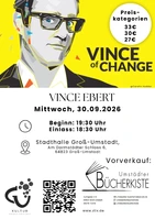 "Vince of Change" von und mit Vince Ebert