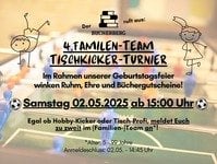 4. Familien-Team-Tischkicker-Turnier