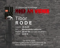 TIBOR RODE "Mord am Wiehen - 7. Lübbecker Krimitage"