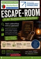 Escape-Room in der Bücherbank -  Rätselspaß nach Ladenschluss