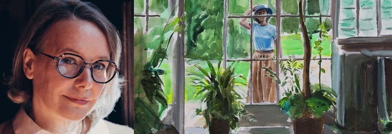 Sandra Lüpkes (Foto: Ilona Domina) / Gestaltung: V. Braun (ol-media.de)