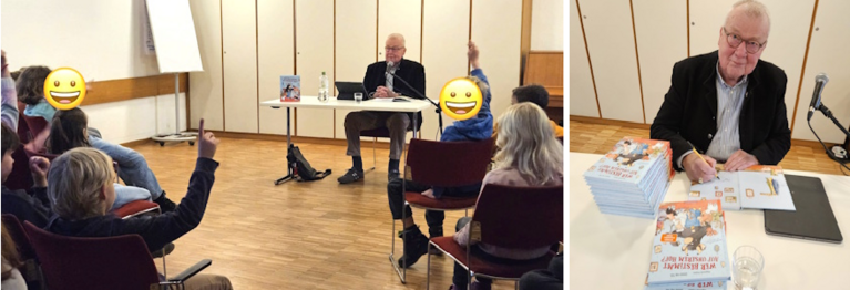 Der Autor Ruprecht Polenz stellt sein neues Kinderbuch vor.