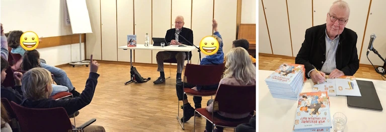 Der Autor Ruprecht Polenz stellt sein neues Kinderbuch vor.