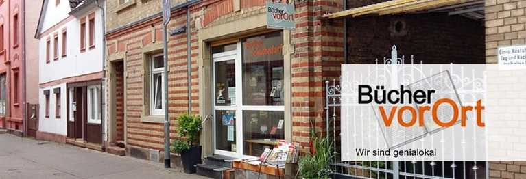 Außenansicht der Buchhandlung