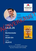 LUTZ VAN DER HORST - "Konfetti Blues" Lesung und Gespräch