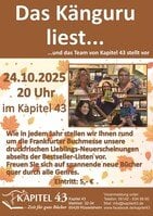 Das Känguru liest...und das Team von Kapitel 43 stellt vor