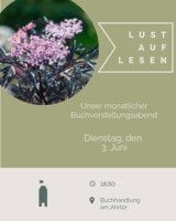 Lust auf Lesen! Unser monatlicher Buchvorstellungsabend