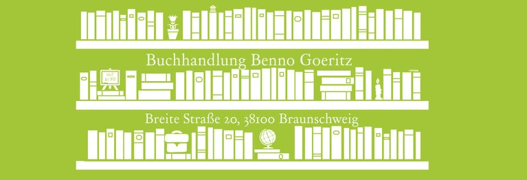 Nutzen Sie gerne unseren Onlineshop. 
Das unterstützt uns ganz direkt, auch wenn Sie gerade nicht vorbeikommen können / wollen.
Bis bald! Eure Buchhandlung Benno Goeritz
