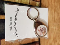 Einkaufswagenchip mit Motiv Hersbrucker Tor gezeichnet