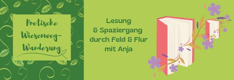 Mit Lyrik durch die Natur...
so schön kann ein Nachmittag sein!