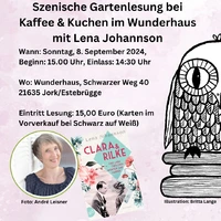 Szenische Gartenlesung bei Kaffee und Kuchen