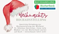 Weihnachtsbuchausstellung Bücherei St. Nikolaus Haintchen