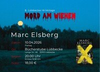 MARC ELSBERG "Mord am Wiehen - 8. Lübbecker Krimitage"