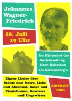 Konzert mit Johannes Wagner-Friedrich