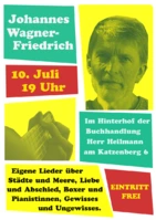 Konzert mit Johannes Wagner-Friedrich
