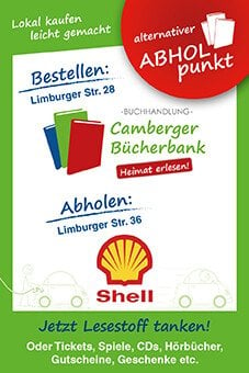 Lesestoff tanken! Blitz-Abholung an der SHELL.