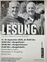 Flyer Kulturnacht 2026 ABUELA