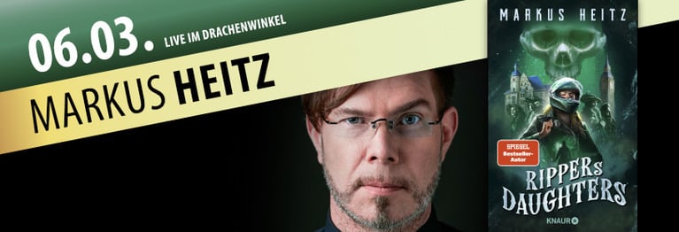 Markus Heitz, LIVE in Dillingen-Diefflen, am 06. März 2026