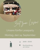 Zeit zum Lesen!