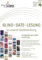 Blind Date Lesung