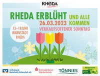 Rheda erblüht - verkaufsoffener Sonntag