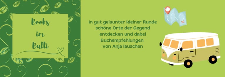 Entdeckt im charmanten Oldtimer schöne Orte in der Region und abwechslungsreiche Neuerscheinungen vom Buchmarkt!