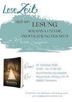 Lesung - Serafina und die Prophezeiung der Sinti, mit Marie Louis alias Veronika Vinatzer