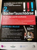Wir empfehlen: Büchertauschbörse für Kinder und Erwachsene / Kinder-Musical "Musikdiebe"