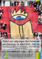 ENTFÄLLT! Fahrt zur Leipziger Buchmesse - Die Buchmesse wurde leider offiziell abgesagt!