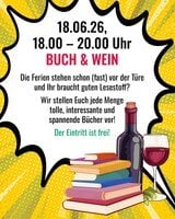 BUCH & WEIN - DER ETWAS ANDERE FEIERABEND!