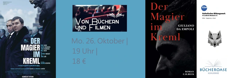 Buch: Giuliano da Empoli (2022)
Regie: Olivier Assayas/ Drehbuch: Emmanuel Carrère

Publikumsgespräch mit Dr. Yuliya von Saal (Institut für Zeitgeschichte)