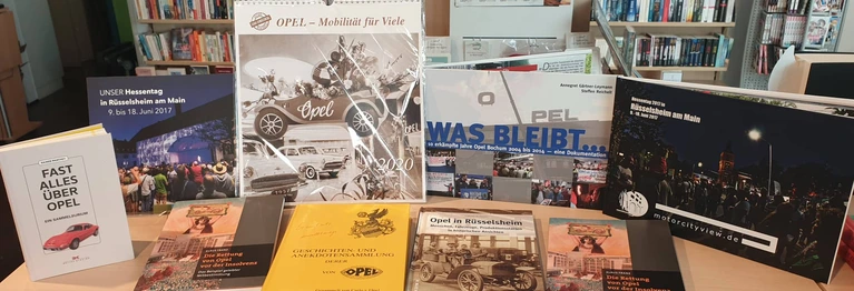 Entdecken Sie Rüsselsheim in Wort und Bild.
Geschichte, Geschichten und Wissenswertes um die Stadt selbst sowie Rüsselsheims wichtigste Firma: Opel.
