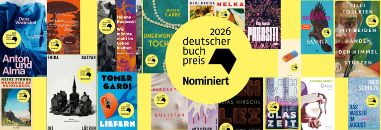 Diese Titel haben Chancen auf den Deutschen Buchpreis 2026