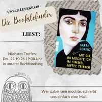 Hintergrundbild mit dem neuen Termin am 22.10.2026 für die Bookstehuder