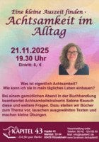 Eine kleine Auszeit finden - Achtsamkeit im Alltag