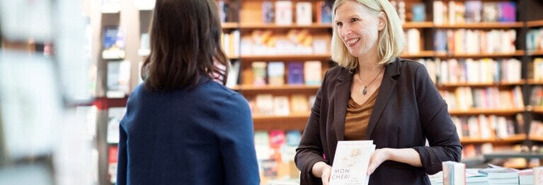 Das finden Sie bei uns Tolle Bücher, Freundlichkeit und kompetente Beratung