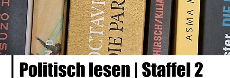 In der zweiten Staffel von Politisch Lesen wollen wir uns mit Utopien und Dystopien beschäftigen. 

Die Veranstaltungsreihe beginnt am 14.09.2026 um 19:30 Uhr. Eine Anmeldung ist per E-Mail über politischlesen@web.de möglich.