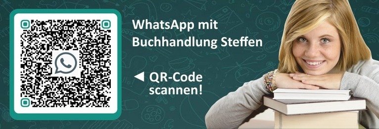 Herzlich Willkommen in unserer Buchhandlung! jetzt ganz schnell und unkompliziert, einfach per WhatsApp Anfragen und Bestellungen senden