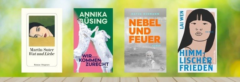 Auswahl aktuelle Romane (Hardcover)