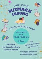 Kinder-Mitmachlesung "Chaos im Buchladen"