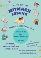 Kinder-Mitmachlesung "Chaos im Buchladen"