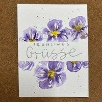 Handlettering Workshop - Grußkarten gestalten