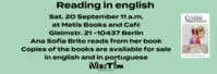 Reading for kids Ana Sofia Brito