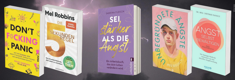 Bücher über Angst, innere Unruhe und Wege zur Stärke