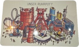 Produktbild: Frühstücksbrettchen "Ruhr Illustration"